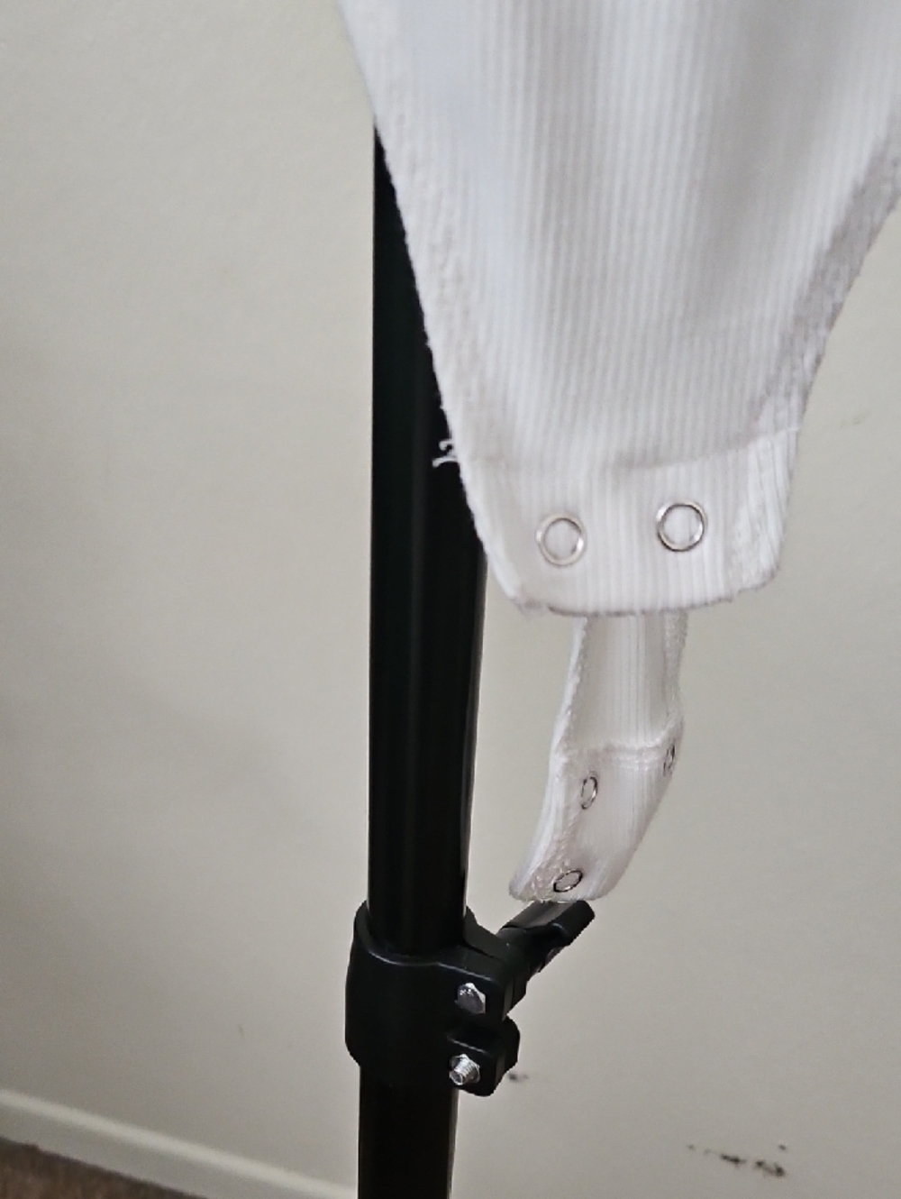 Bar III White Ribbed Tank Bodysuit - Picture 4 of 5
